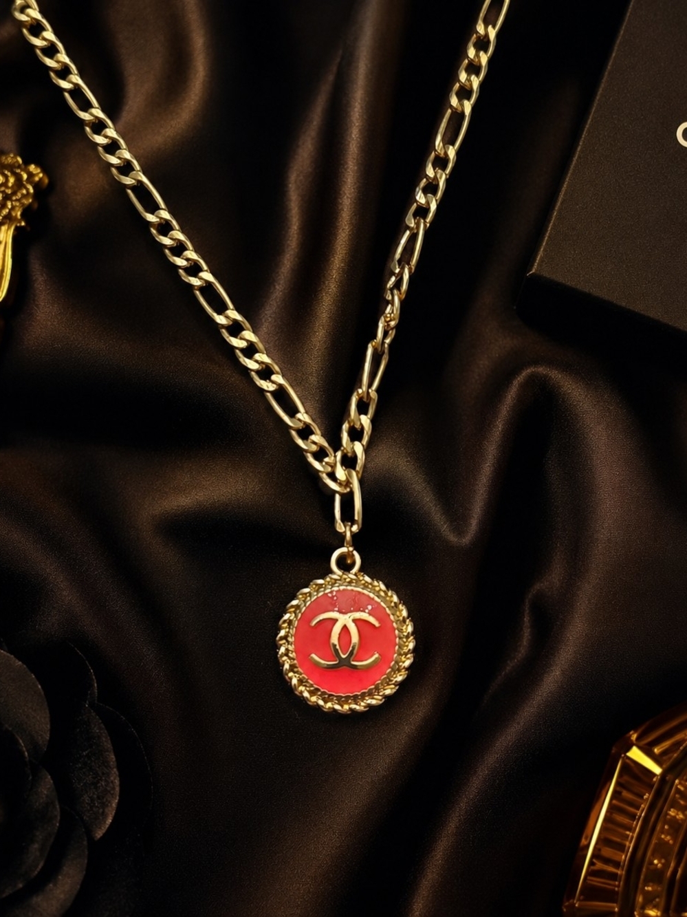 ✨ One-of-a-Kind Upcycled Chanel Zipper Pull Pendant Necklace ✨